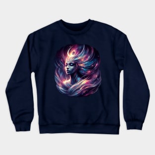 Galaxy Goddess Isis Crewneck Sweatshirt